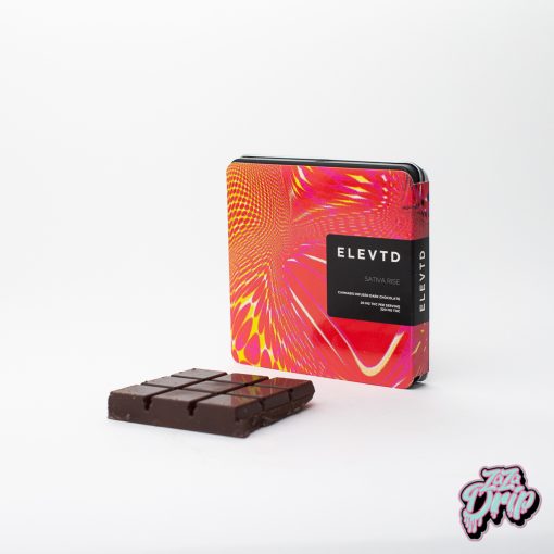 ELEVTD Dark Belgium Chocolate SATIVA | RISE (320mg THC)