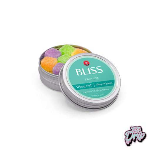 Bliss Edibles Infused PARTY MIX Gummies (375mg THC)